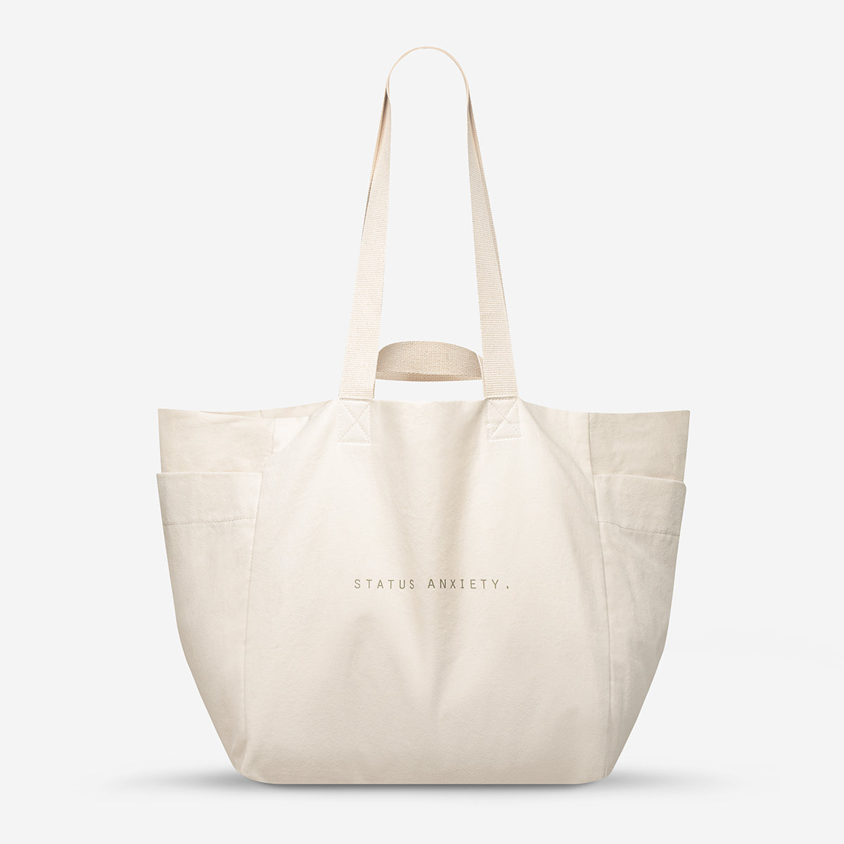 Status anxiety tote bag sale