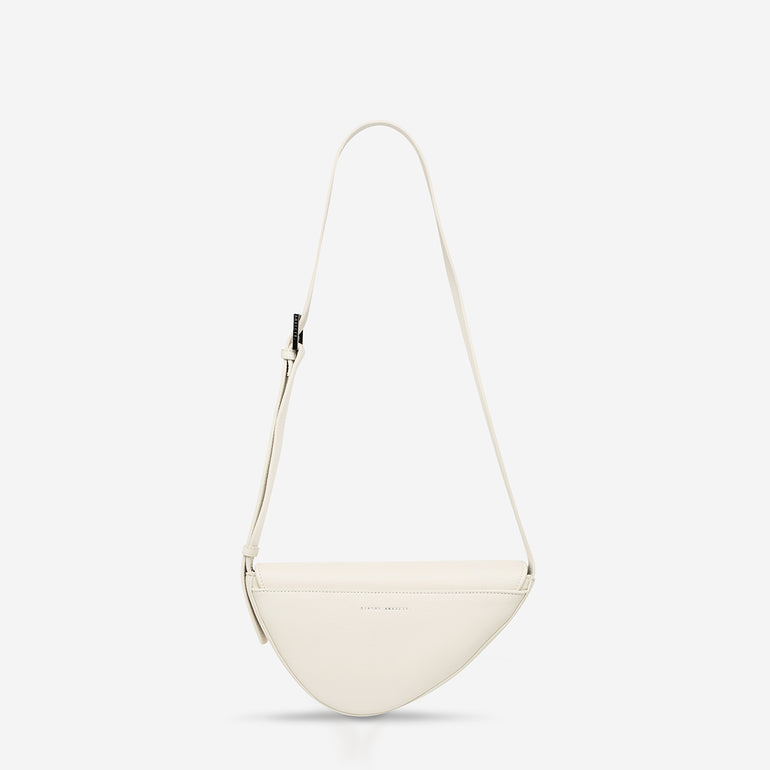 Status Anxiety Ethereal Women's Leather Crossbody Bag Chalk