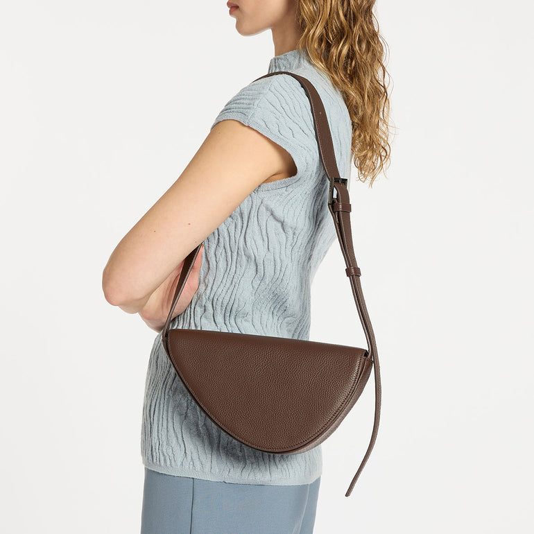 Status Anxiety Ethereal Women's Leather Crossbody Bag Cocoa