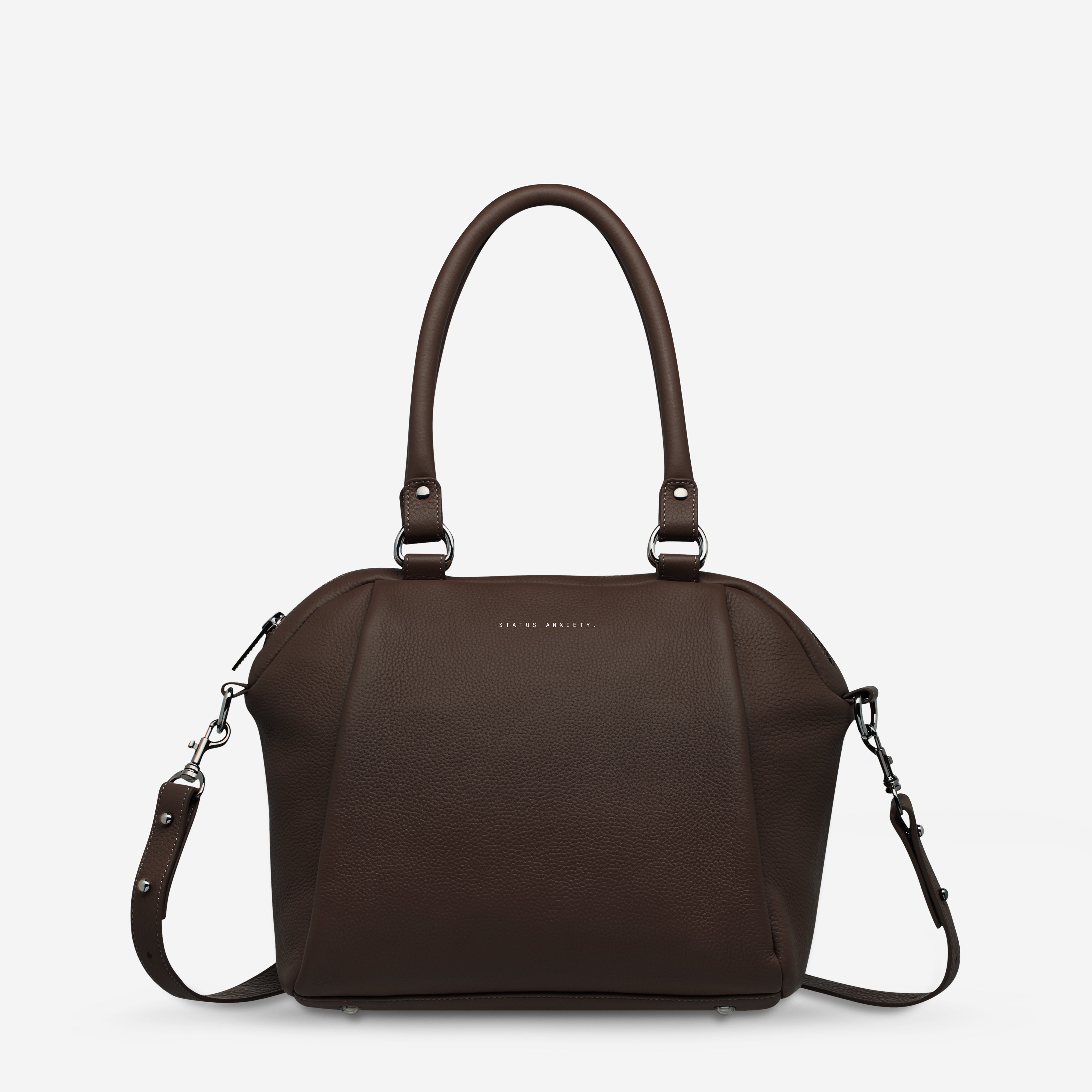 Status Anxiety Force Of Being Women's Leather Bag Cocoa