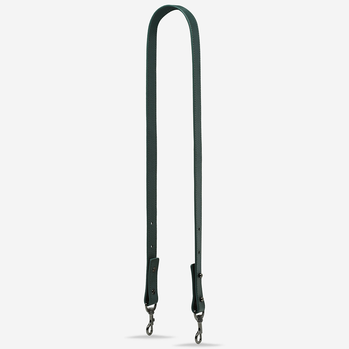 Medium Green Leather Strap For Bags | Status Anxiety®