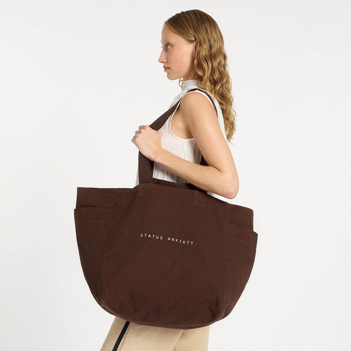 Status Anxiety Knees Deep Tote Bag Bark