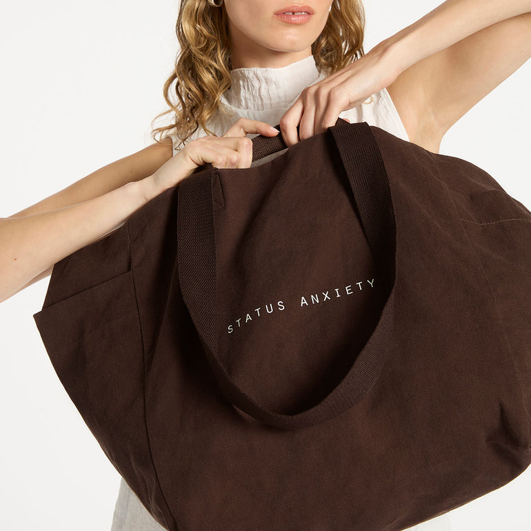 Status Anxiety Knees Deep Tote Bag Bark