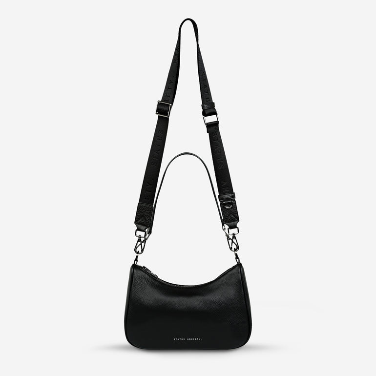 Status Anxiety Look Both Ways Handbag Black