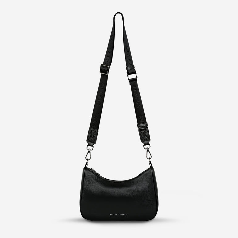 Status Anxiety Look Both Ways Handbag Black