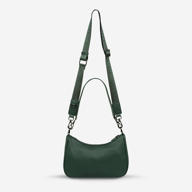 Status Anxiety Look Both Ways Handbag Green