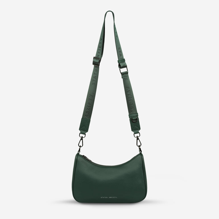 Status Anxiety Look Both Ways Handbag Green