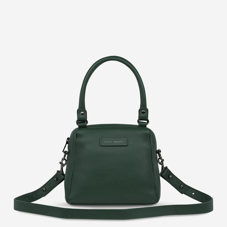 Status Anxiety Mini Mountains Women's Leather Handbag Green