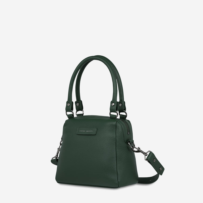 Status Anxiety Mini Mountains Women's Leather Handbag Green