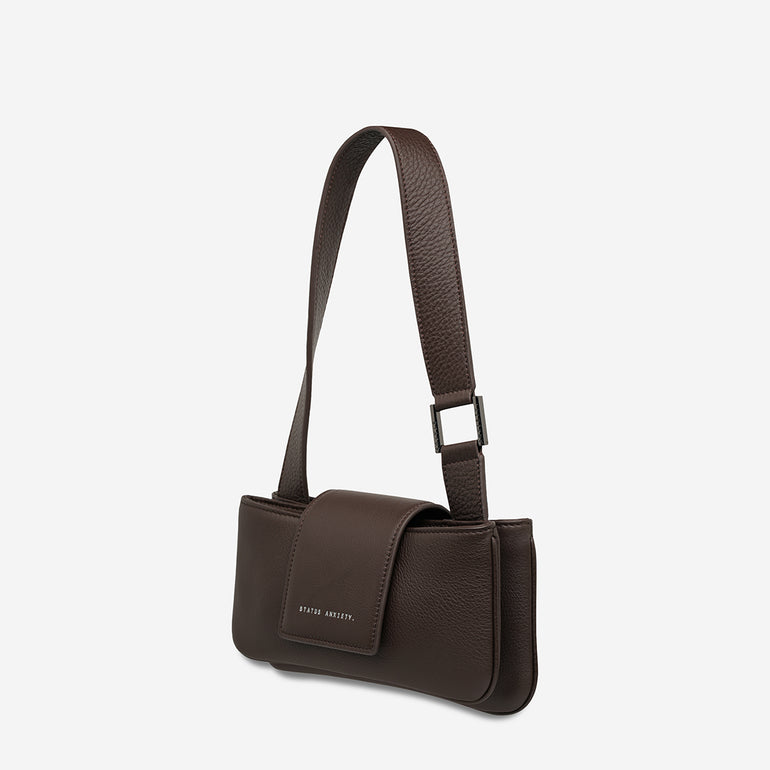 Status Anxiety New Beat Women's Leather Bag Cocoa