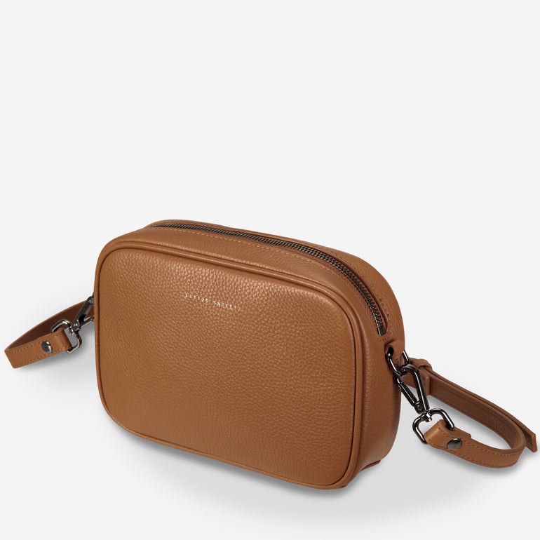 Status Anxiety Plunder Women's Leather Crossbody Bag Camel