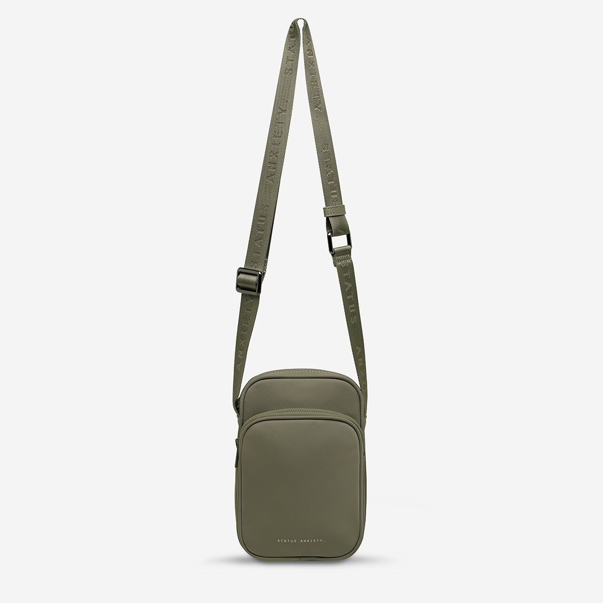 Recycled Status Anxiety Winnie Crossbody Bag Olive