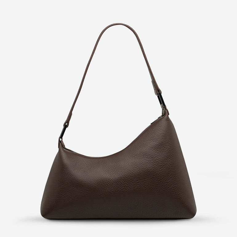 Status Anxiety Reverie Women's Leather Shoulder Bag Cocoa