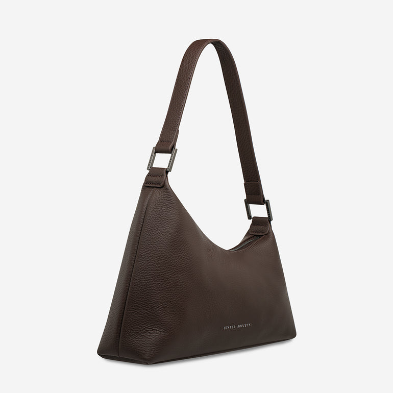 Status Anxiety Reverie Women's Leather Shoulder Bag Cocoa