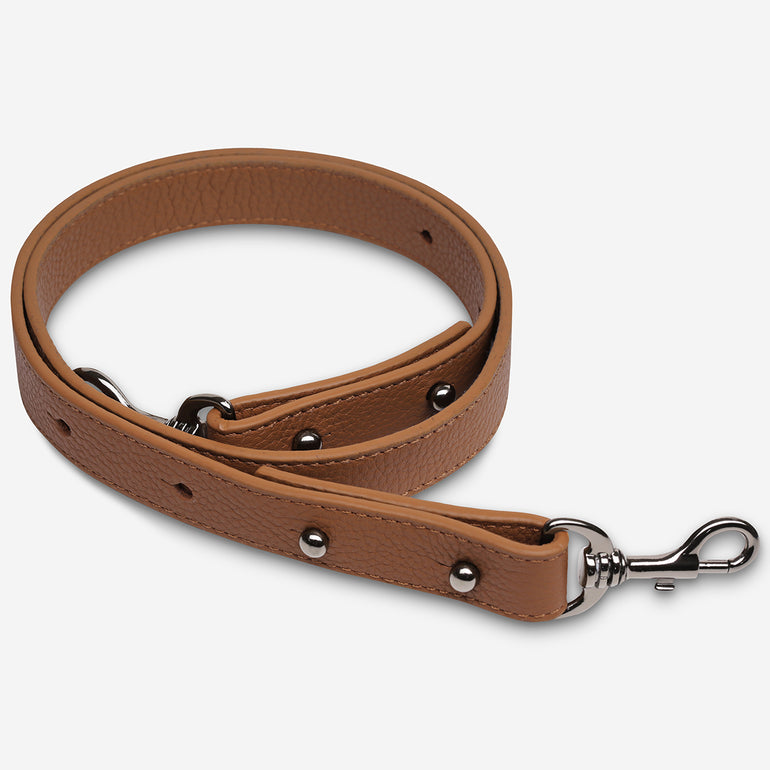 Status Anxiety Camel Medium Leather Strap for Bags 