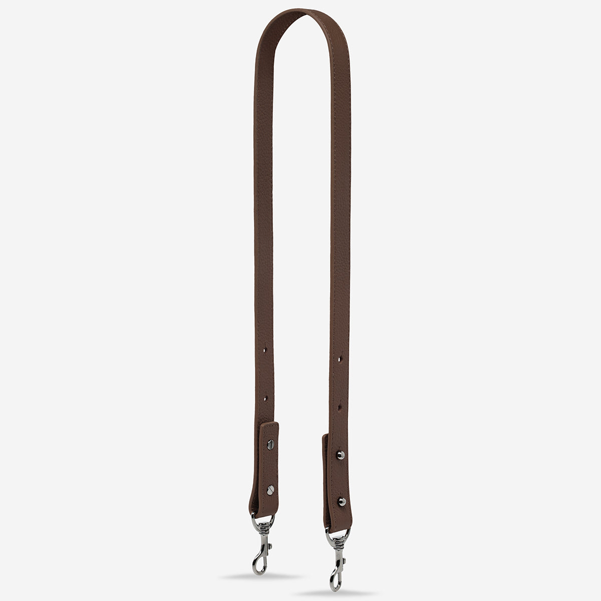 Status Anxiety Cocoa Medium Leather Strap for Bags 