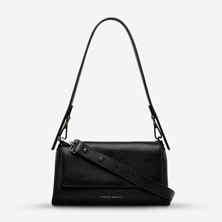 Status Anxiety Zenith Women’s Leather Bag Black