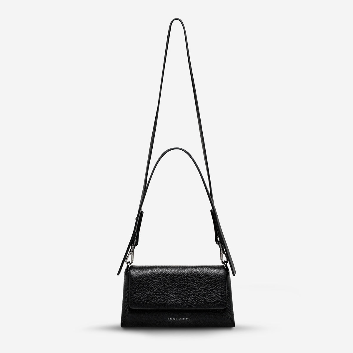 Status Anxiety Zenith Women’s Leather Bag Black