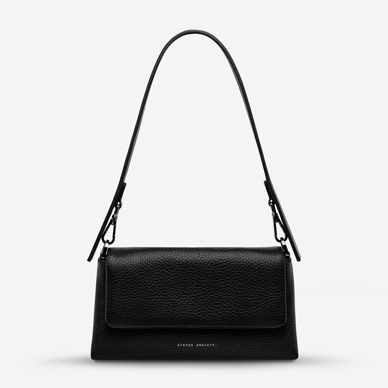 Status Anxiety Zenith Women’s Leather Bag Black