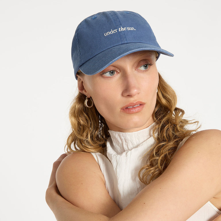 Status Anxiety Under the Sun Hat French Blue