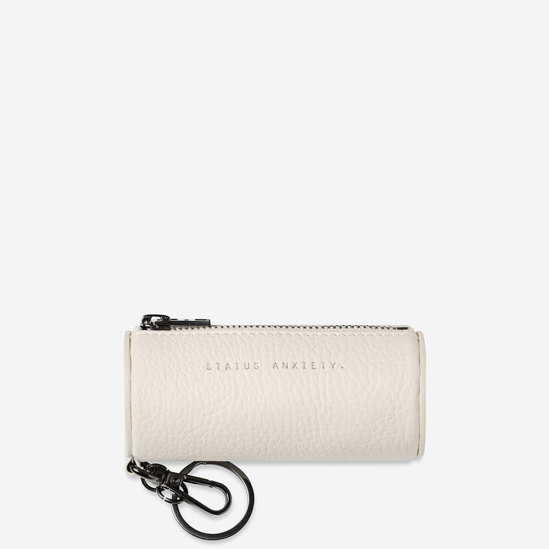 Status Anxiety Escape Women's Leather Pouch Chalk