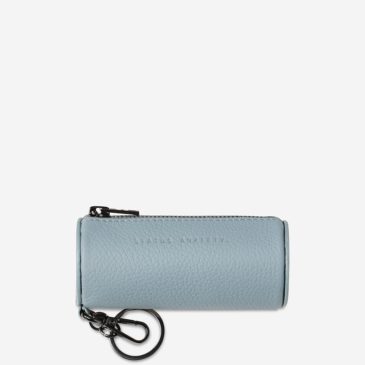 Status Anxiety Escape Women's Leather Pouch Powder Blue