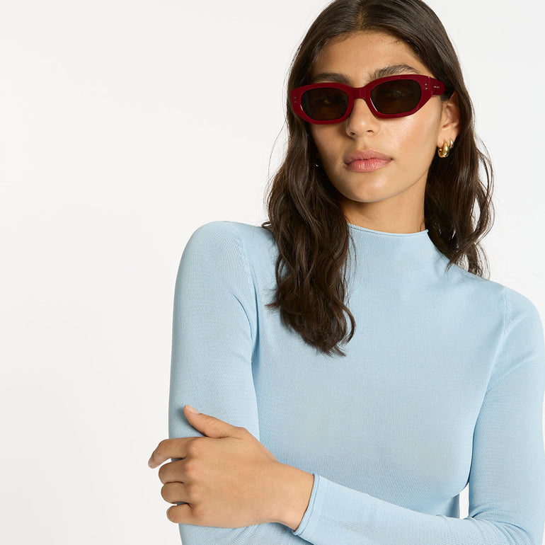 Status Anxiety Luna Sunglasses Cherry