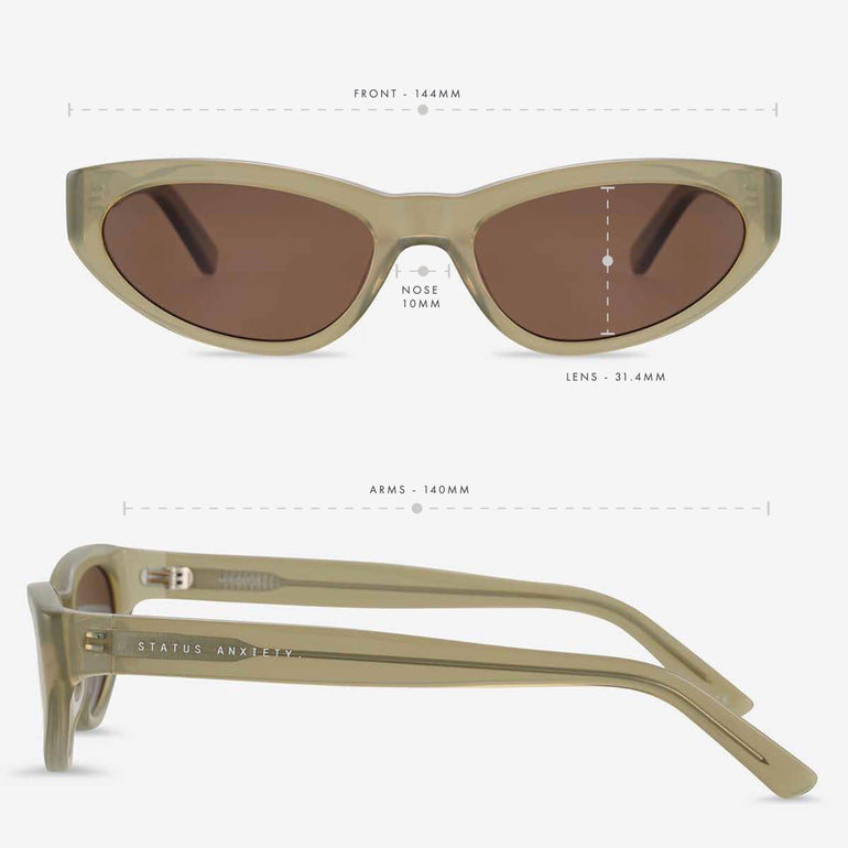 Status Anxiety Mindless Sunglasses Pear