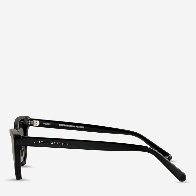 Status Anxiety Villain Sunglasses Black