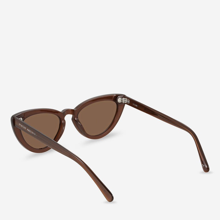 Status Anxiety Villain Sunglasses Brown