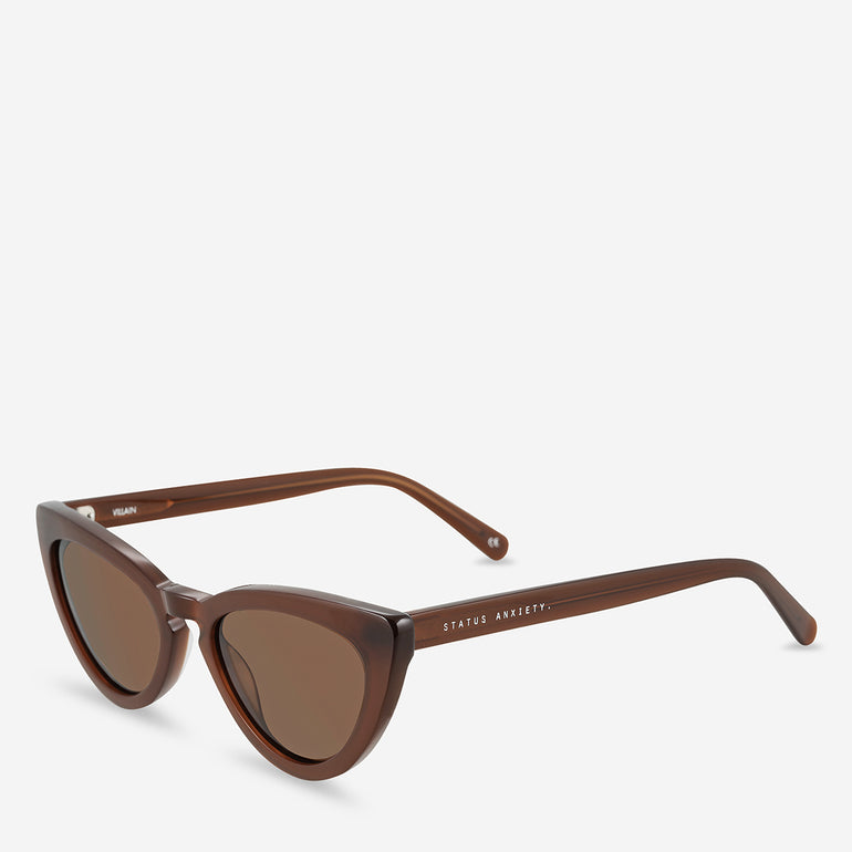 Status Anxiety Villain Sunglasses Brown