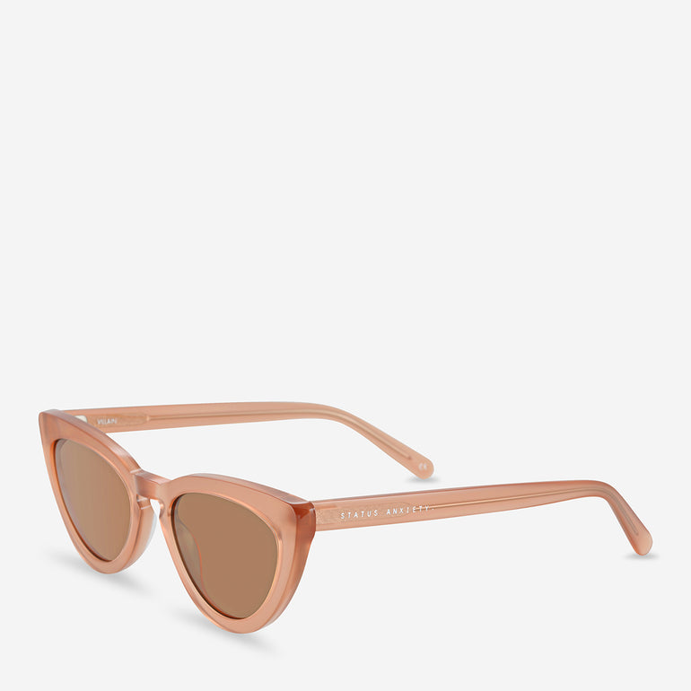 Status Anxiety Villain Sunglasses Rose