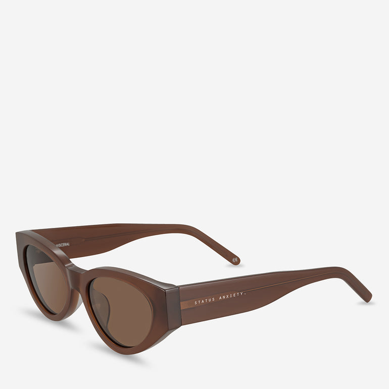 Status Anxiety Visceral Sunglasses Brown