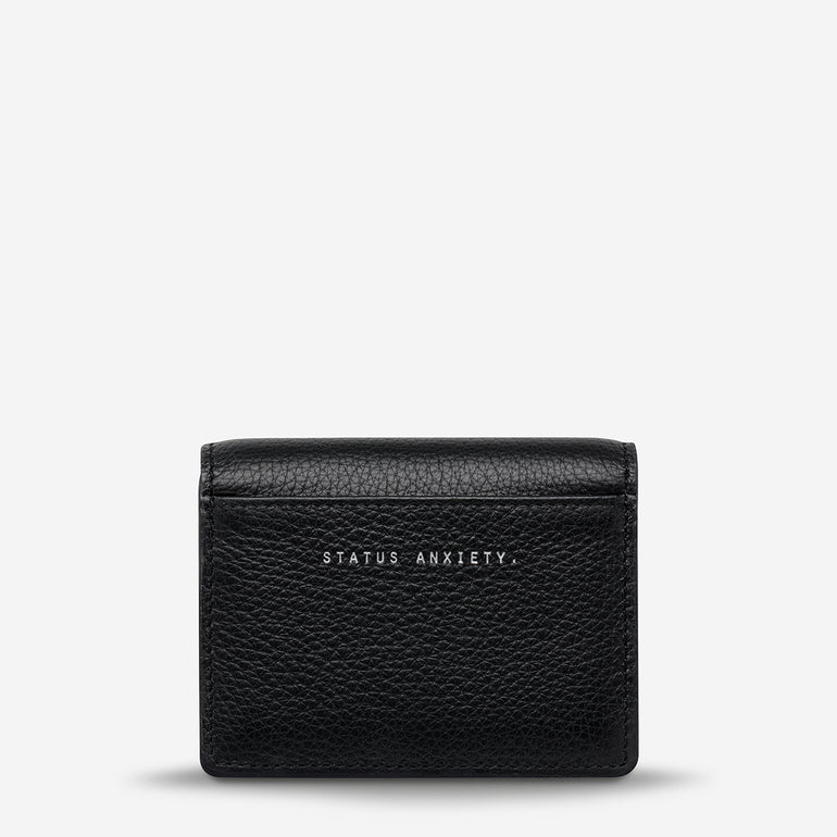 Status Anxiety Lumen Women's Leather Wallet Black