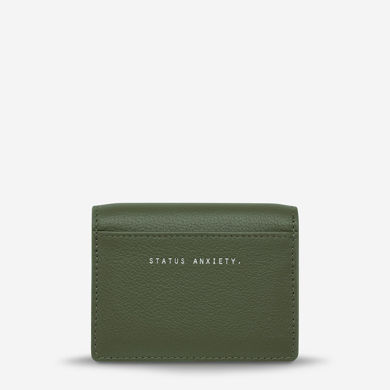 Status Anxiety Lumen Women's Leather Wallet Khaki