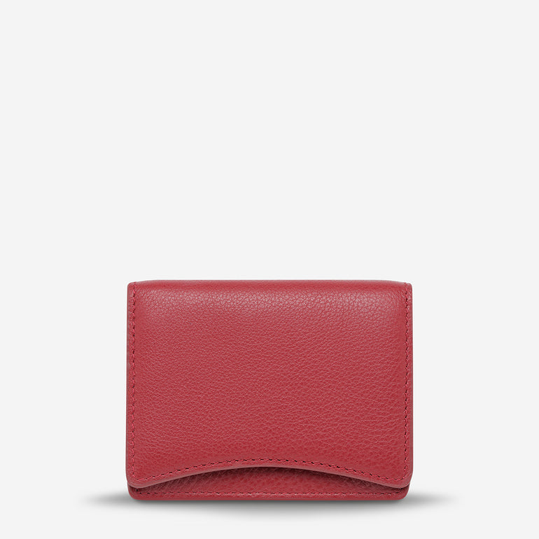 Status Anxiety Lumen Women's Leather Wallet Rouge