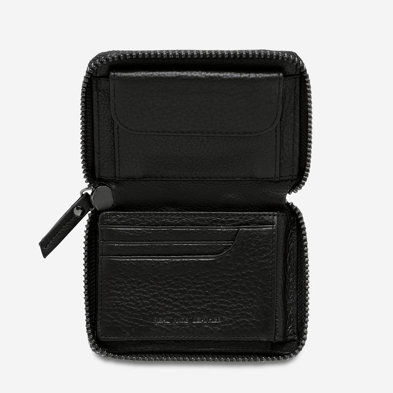 Status Anxiety Wayward Women's Leather Wallet Black