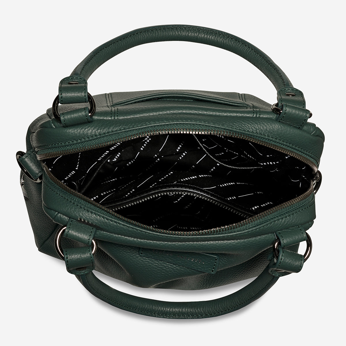 Status anxiety green outlet bag