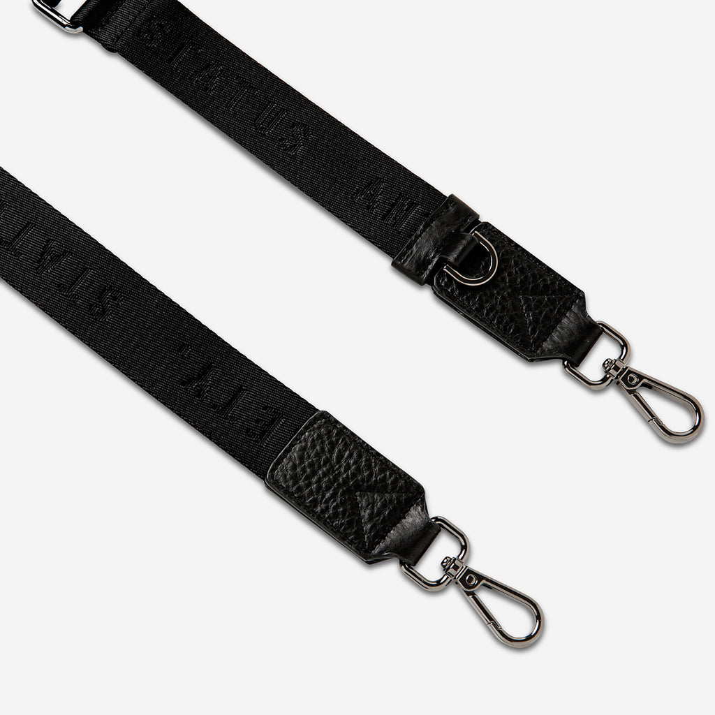 Thin Black Webbed Strap | Status Anxiety®