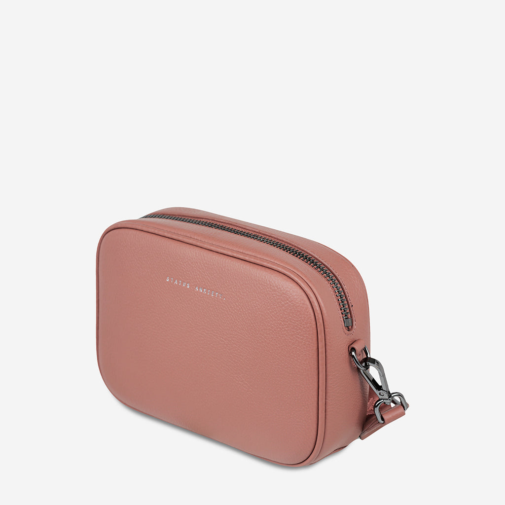 Plunder With bed Strap Dusty Rose Crossbody Bag Status Anxiety®