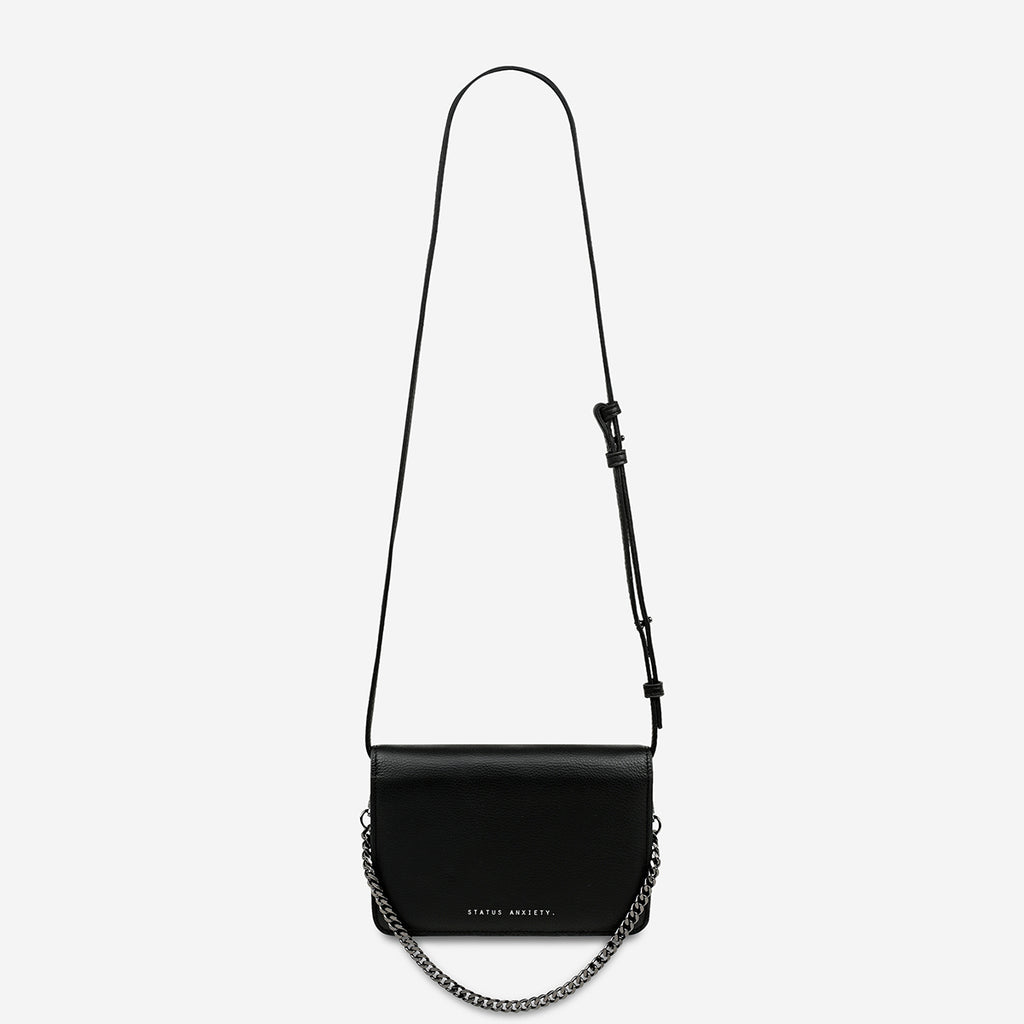 She Burns Women's Black Crossbody Bag | Status Anxiety®