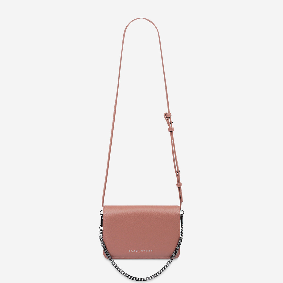 She Burns Women s Dusty Rose Crossbody Bag Status Anxiety