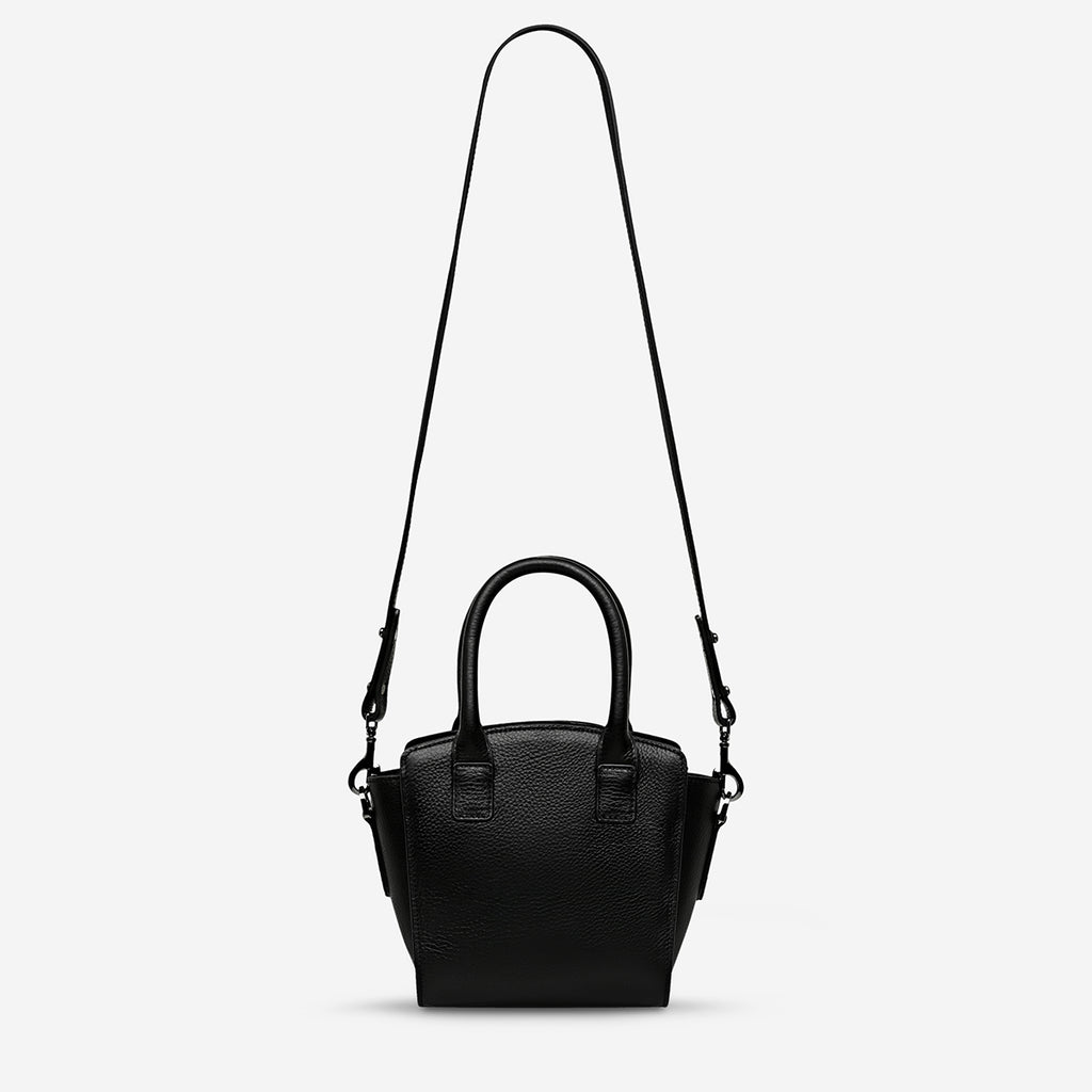 Worst Behind Us Women's Black Leather Bag | Status Anxiety®