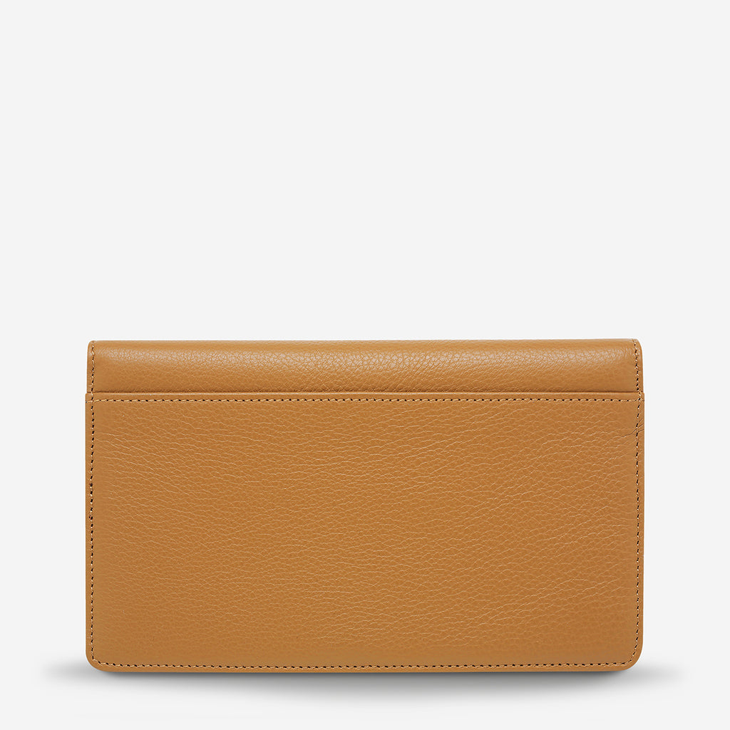 Living Proof Women's Tan Leather Wallet | Status Anxiety®