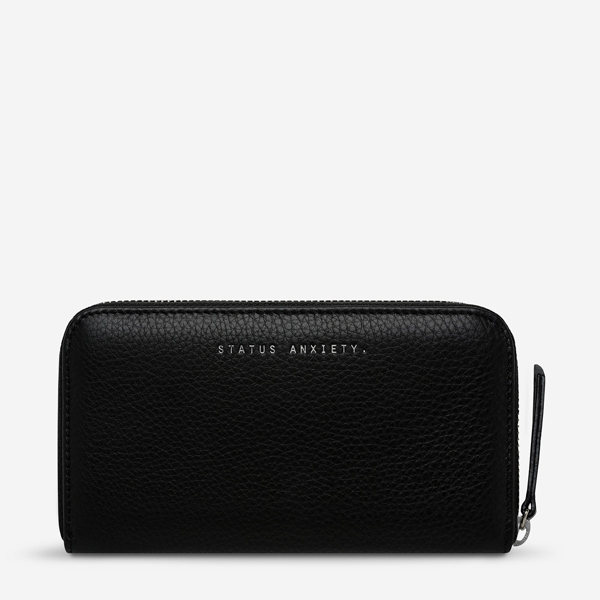 New Day Women's Black Leather Clutch | Status Anxiety®